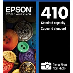EPSON 410 Claria Premium Ink Standard Capacity Photo Black & Color Combo Pack (T410520-S) Works with Expression Premium XP-530, XP-630, XP-640, XP-7100, XP-830