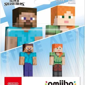 amiibo™ – Steve + Alex 2-pack – Super Smash Bros.™ Series