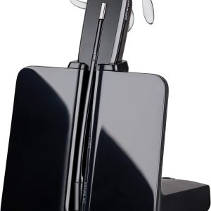 Plantronics – CS540 Wireless DECT Headset (Poly) – Single Ear (Mono) Convertible (3 wearing styles) – Connects to Desk Phone – Noise Canceling Microphone