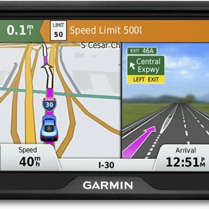 Garmin Drive 50 USA LM GPS Navigator System with Lifetime Maps, Spoken Turn-By-Turn Directions, Direct Access, Driver Alerts, and Foursquare Data