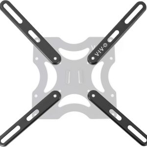 VIVO Steel VESA Extension Mount Adapter Brackets for Screens 32 to 55 inch LCD LED TV, Conversion Plate Kit for VESA up to 400x400mm, MOUNT-AD400B