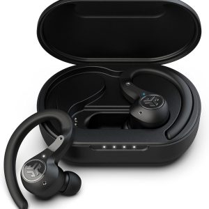 JLab Epic Air Sport ANC Gen 2 True Wireless Bluetooth Earbuds, Headphones for Working Out, IP66 Sweatproof, 15-Hour Battery Life +55-Hour Charging Case, Music Controls, 3 EQ Sound Settings, Tile