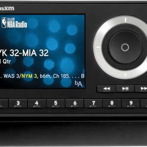 SiriusXM SXPL1V1 Onyx Plus Satellite Radio with Vehicle Kit – Easy to Install, Enjoy SiriusXM on Your Existing Car Stereo with This Dock and Play Radio