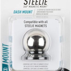 Nite Ize Original Steelie Dash Mount – Magnetic Car Dash Mount – Car Accessories for Smartphones – Cell Phone Holder for Car with 3M VHB Adhesive – High-Quality Steel Ball & Aluminum Base