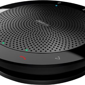 Jabra Speak 510 UC Wireless Bluetooth Speakerphone – Outstanding Sound Quality, Portable Conference Speaker for Holding Meetings Anywhere – Certified for Zoom & Google Meet