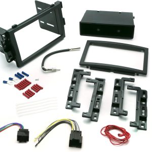 SCOSCHE Install Centric ICGM10BN Compatible with Select GM 2006-17 LAN Double DIN Complete Basic Installation Solution for Installing an Aftermarket Stereo
