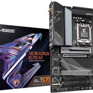 GIGABYTE X670 AORUS Elite ATX Motherboard – AMD X670, DDR5, PCIe 5.0, WiFi 6E, 5 Year Warranty
