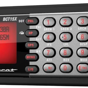 Uniden BearTracker Scanner (BCT15X) with 9,000 Channels, TrunkTracker III Technology, Base/Mobile Design, Close Call RF Capture Technology with Location-Based Scanning, – Black Color