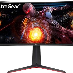LG UltraGear QHD 34-Inch Curved Gaming Monitor 34GP63A-B, VA with HDR 10 Compatibility and AMD FreeSync Premium, 160Hz, Black