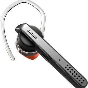 Jabra Talk 45 Bluetooth Headset for High Definition Hands-Free Calls with Dual Mic Noise Cancellation, 1-Touch Voice Activation and Streaming Multimedia