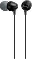 Sony MDREX15LP in-Ear Earbud Headphones, Black, Model Number MDREX15LP/B