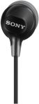 Sony MDR-EX15LP-BLACK In-Ear Headphones with Tangle Free Cord and 3 Pairs of Silicone Ear Buds