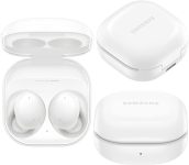SAMSUNG Galaxy Buds2 True Wireless Earbuds Noise Cancelling Ambient Sound Bluetooth Lightweight Comfort Fit Touch Control, International Version (White)