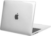 MOSISO Compatible with MacBook Air 13.6 inch Case 2022 2023 2024 Release M3 A3113 M2 A2681 with Liquid Retina Display & Touch ID, Protective Plastic Hard Shell Case Cover, Crystal Clear