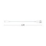 iPhone 15 Car Carplay Apple Cable Cord, USB A to USB C Cable for iPhone 15, 15 Pro Max, 15 Plus, iPad Pro 12.9/11, iPad 10th Gen, iPad Air 5th/ 4th Gen,Mini 6th Gen Charger Car Charging Cable (White)