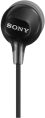 Sony MDR-EX15LP-BLACK In-Ear Headphones with Tangle Free Cord and 3 Pairs of Silicone Ear Buds