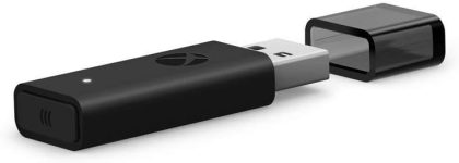Microsoft Xbox Wireless Adapter for Windows 10 – Play Games Using Xbox Wireless Controller – Wireless Stereo Sound Support – Connects up to 8 Controllers at Once