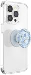 PopSockets Plant-Based Phone Grip with Expanding Kickstand, Eco-Friendly PopSockets for Phone – Translucent Blue Fields