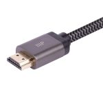 Monoprice 8K Certified Ultra High Speed HDMI Cable – Braided – HDMI 2.1, 8K@60Hz, 4K@120Hz, 48Gbps, HDR, VRR, CL2 In-Wall Rated, 6ft, Black