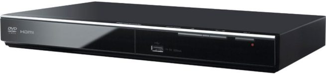 Panasonic DVD Player with Dolby Digital Sound, 1080p HD Upscaling for DVDs, HDMI and USB Connections – DVD-S700 (Black)