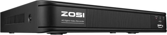 ZOSI H.265+ 5MP 3K Lite CCTV DVR 8 Channel Full 1080p, AI Human Vehicle Detection, Remote Access, Hybrid Capability 4-in-1(Analog/AHD/TVI/CVI) Surveillance DVR for Security Camera (No Hard Drive)