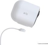 Arlo Outdoor Charging Cable – Arlo Certified Accessory – 25 ft, Weather Resistant Connector, Works with Arlo Pro 5S 2K, Pro 4, Pro 3, Ultra 2, Ultra, Floodlight, and Go 2 Cameras, White – VMA5600C