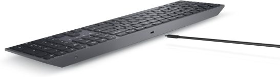 Dell KM900 Premier Collaboration Keyboard and Mouse – Zoom Touch Controls, Backlight Keyboard, Bluetooth 5.1, Radio Frequency 2.4GHz – Black