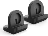 MoKo 2Pack Charger Stand Compatible with Samsung Galaxy Watch 6/Watch 6 Classic/Watch 5/ Watch 5 Pro Charger, Silicone Charging Stand Non-Slip Base Charger Dock Station [Charging Cable Not Included]