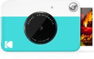 KODAK Printomatic Digital Instant Print Camera – Full Color Prints On ZINK 2×3″ Sticky-Backed Photo Paper (Blue) Print Memories Instantly