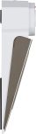 SABRE 120 dB Wedge Door Stop Security Alarm, Extremely Loud Wireless Alarm Siren Audible Up To 1,500 Ft., Non-Skid Pad, Compact Alarm Great for Home, Travel, Apartment or Dorm