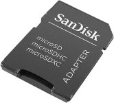SanDisk 128GB Extreme microSDXC UHS-I Memory Card with Adapter – Up to 160MB/s, C10, U3, V30, 4K, A2, Micro SD – SDSQXA1-128G-GN6MA