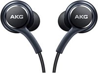 Samsung Stereo Headphones with Microphone for Galaxy S8, S9, S8 Plus, S9 Plus, Note 8 and Note 9 – Bulk Packaging – Titanium Grey