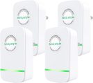 Pro Power Save, Stop Watt Energy Saving Device, Power Saver Electricity Saving Device Save Electricity Dollar, Electricity Saving Box, Power Pro Energy Saver, Us Plug 90v-250v 30kw 4 Pack