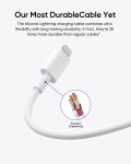 iPhone Charger 5 Pack 6FT USB C to Lightning Cable【Apple MFi Certified】iPhone Charger Fast Charging iphone lightning cable iphone charger cord for iPhone 14/13/12/12 Pro Max/11/Xs Max/XR/X,AirPods Pro