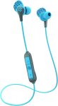 JLab JBuds Pro Bluetooth Wireless Signature Earbuds, Titanium 10mm Drivers, 10-Hour Battery Life, Music Controls, Noise Isolation, Bluetooth 4.1 Extra Gel Tips and Cush Fins, Graphite/Blue