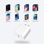 3 Pcs Phone Charger Fast Charger for Phone, 20W PD Power Adapter Wall Charger with USB C Cable Compatible with Phone 14/14 Pro/14 Pro Max/14 Plus/13/12/11 and More