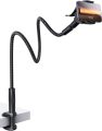 Lamicall Gooseneck Phone Holder Bed – [Newest Nylon Braided] Flexible Arm, Overall Length 38inch, 360 Adjustable Clamp Clip, Overhead Cell Phone Mount Stand for Bed, Desk, 4-7” Cellphone