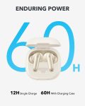 Soundcore P40i by Anker, Noise Cancelling Wireless Earbuds, Adaptive Noise Cancelling to Environments, Heavy Bass, 60H Playtime, 2-in-1 Case and Phone Stand, IPX5, Wireless Charging, Bluetooth 5.3
