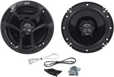 JVC CS-J620 300W 6.5″ CS Series 2-Way Coaxial Car Speakers, Set of 2