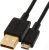 Amazon Basics USB-A to Micro USB Fast Charging Cable, 480Mbps Transfer Speed with Gold-Plated Plugs, USB 2.0, 3 Foot, Black