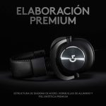 Logitech G PRO X Gaming Headset (2nd Generation) with Blue Voice, DTS Headphone 7.1 and 50 mm PRO-G Drivers, for PC, Xbox One, Series X|S,PS5,PS4, Nintendo Switch, Black (Renewed)