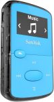SanDisk 8GB Clip Jam MP3 Player, Blue – microSD Card Slot and FM Radio – SDMX26-008G-G46B