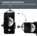 Celestron – Smartphone Photography Adapter for Telescope – Digiscoping Smartphone Adapter – Capture Photos and Video Through Your Telescope or Spotting Scope Eyepiece