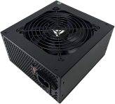Apevia SPIRIT600W Spirit 600W ATX Power Supply with Auto-Thermally Controlled 120mm Fan, 115/230V Switch, All Protections