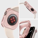 Spigen Rugged Armor Protector Designed for Apple Watch Case Series 9/8/SE2/7/6/SE/5/4 41mm/40mm – Rose Gold