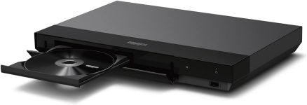 Sony UBP-X700M 4K Ultra HD Home Theater Streaming Blu-ray DVD Player with Wi-Fi, 4K upscaling, HDR10, Hi Res Audio, Dolby Digital TrueHD/DTS, Dolby Vision, and included HDMI cable