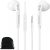 SAMSUNG Samung Wired Earbuds Original 3.5mm in-Ear Headphones Galaxy S10, S10 Plus, S10e Plus, Note 10, A71, A31 – Microphone & Volume Remote – Includes Black Velvet Carrying Pouch – White