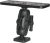 Scotty 0163 Ball-Mount Fish Finder and Universal Mounting Plate , Black , Large