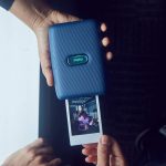 Fujifilm Instax Mini Link Smartphone Printer (Space Blue) + Fuji Instax Mini Film (40 Sheets) – Instax Mini Link Printer Bundle