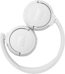 JBL Tune 660NC Wireless On-Ear Headphones with Active Noise Cancellation – White, Medium